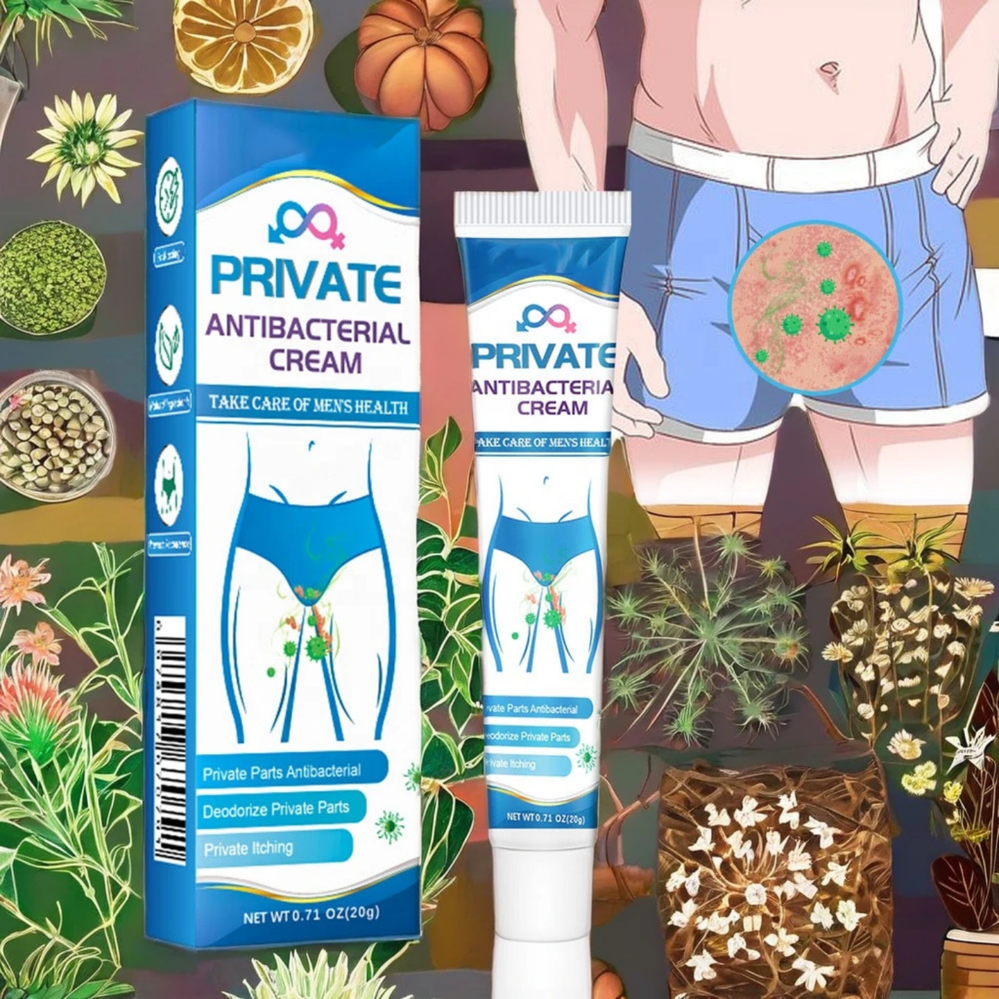 Crème anti démangeaisons