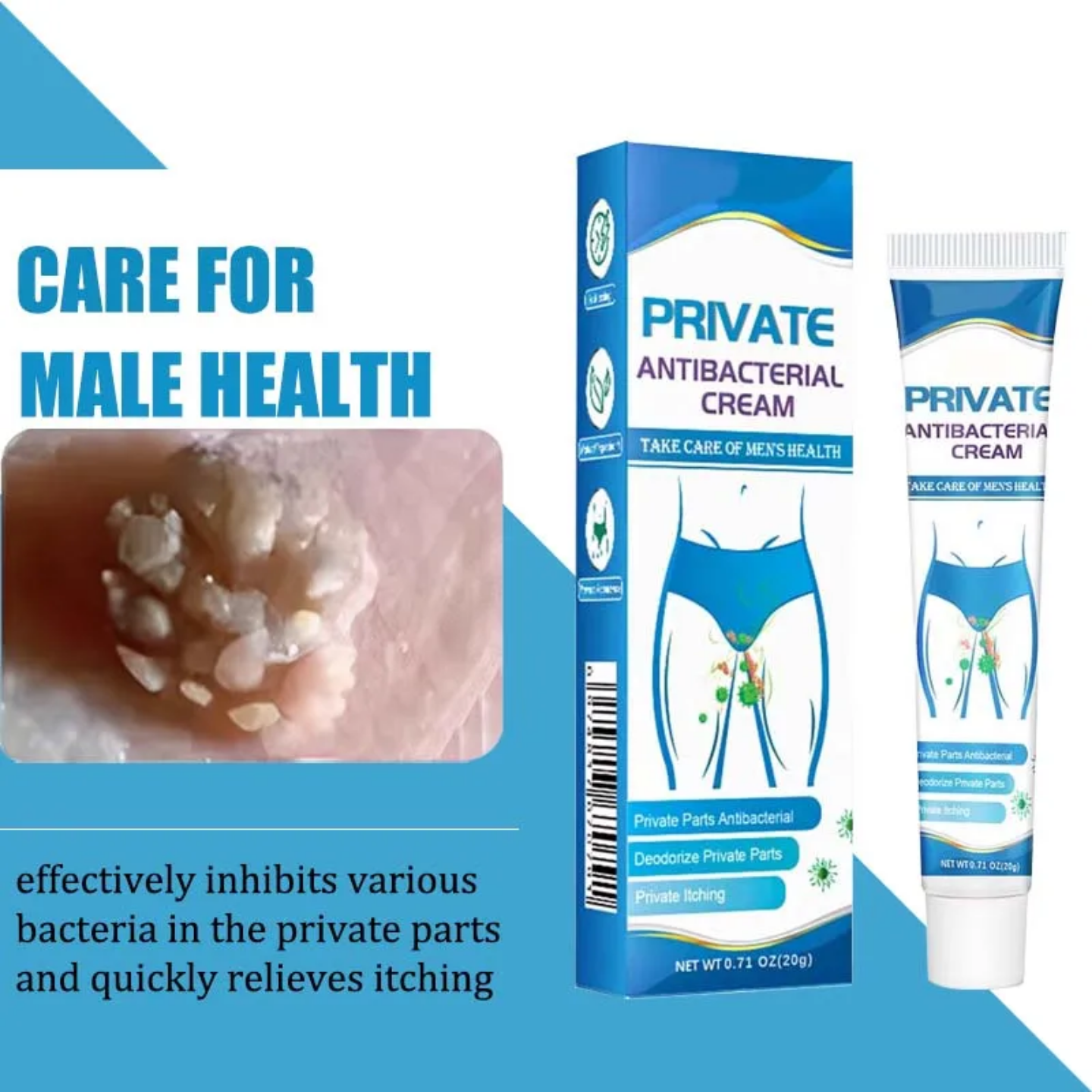 Crème anti démangeaisons