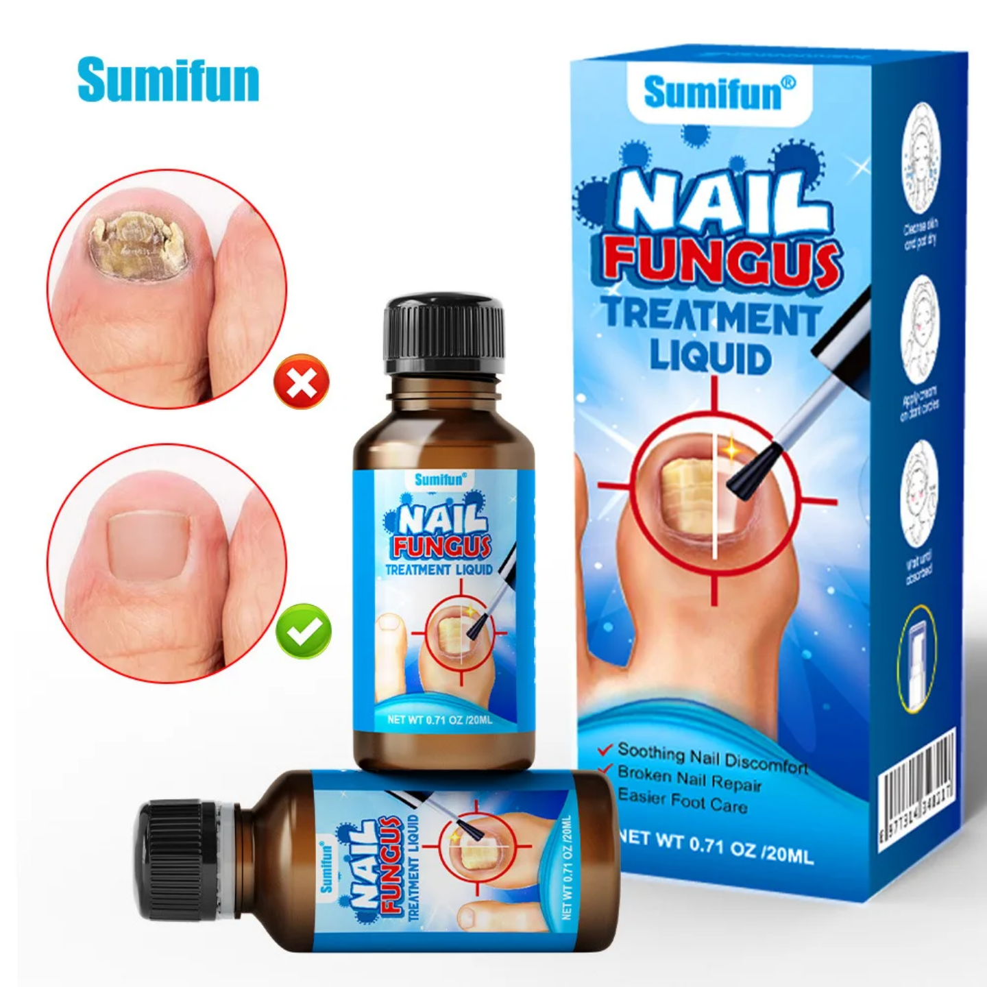 PRODUIT CONTRE LES ONGLES ENDOMMAGÉS